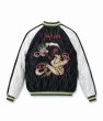 画像5: TAILOR TOYO [テーラー東洋] Mid 1950s Style Velveteen Souvenir Jacket “SPIDERWEB, SNAKE & SKULL" × “DRAGON & TIGER” 1950年代中期スタイル 別珍スーベニアジャケット ”蛇髑髏” × "ドラゴン&タイガー” BES (5)