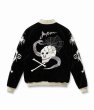 画像3: TAILOR TOYO [テーラー東洋] Mid 1950s Style Velveteen Souvenir Jacket “SPIDERWEB, SNAKE & SKULL" × “DRAGON & TIGER” 1950年代中期スタイル 別珍スーベニアジャケット ”蛇髑髏” × "ドラゴン&タイガー” BES (3)