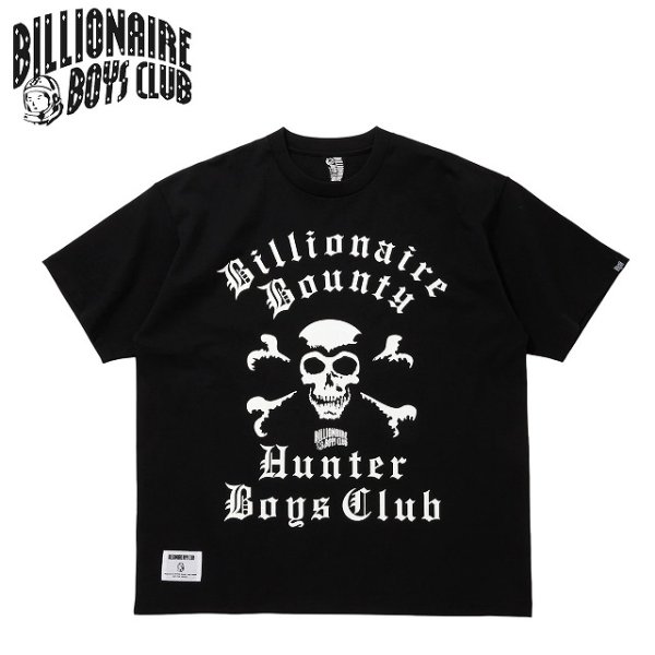 画像1: BILLIONAIRE BOYS CLUB [ビリオネアボーイズクラブ] BILIIONAIRE BOYS CLUB × BOUNTY HUNTER COTTON T-SHIRT #1 (BLACK) ビリオネアボーイズクラブ×バウンティハンター コットンTシャツ#1 (ブラック) BES (1)