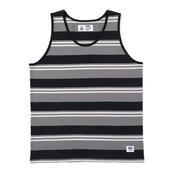 画像1: CHALLENGER [チャレンジャー] BORDER TANK TOP ボーダータンクトップ BES (1)