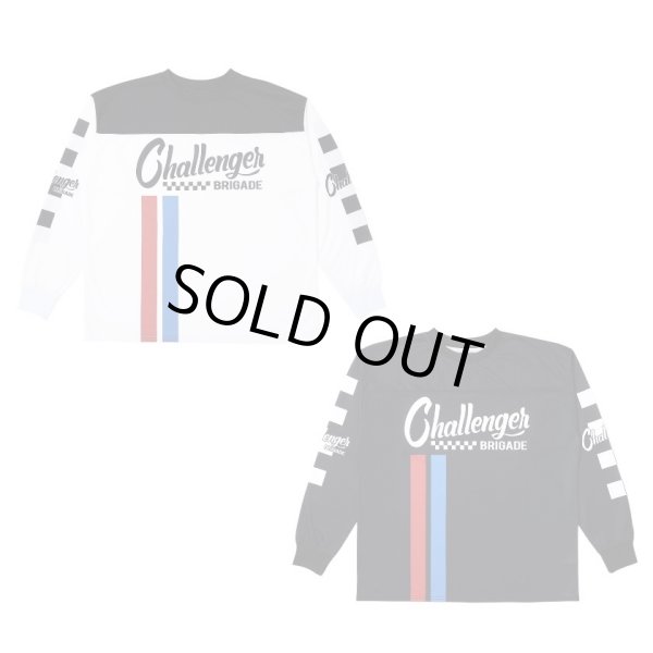 CHALLENGER チャレンジャー L/S RACING TEE シャツ CHALLENGER/L/S RACING TEE（BLACK）［レーシング長袖T-25春夏