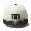 画像4: MIN-NANO × New Era（ミンナノ×ニューエラ）59FIFTY ソフトバックラム Powered by GORO NAKATSUGAWA（min-nano）クローム ネイビーバイザー 14460929 (4)