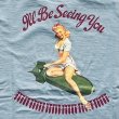 画像9: BUZZ RICKSON'S [バズリクソンズ] S/S T-SHIRT -I'LL BE SEEING YOU- プリント半袖Tシャツ  BES (9)