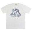 画像2: BUZZ RICKSON'S [バズリクソンズ] GOVERNMENT ISSUE U.S. NAVAL TRAINING SCHOOL S/S T [WHITE,,NAVY]  半袖Tシャツ（ホワイト,ネイビー） BES (2)