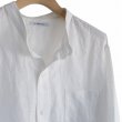 画像3: TEIKOKU SEN-I  (帝国繊維) 66L リネン高密度綾シャツ -シャツ-（OFF White / オフホワイト） BES (3)