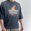 画像3: SCREEN STARS [スクリーンスターズ] American basic 3/4 sleeve Tee (BLACK) ラグラン 七分袖 古着テイスト プリントTシャツ (ブラック) BES (3)