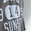 画像3: SCREEN STARS [スクリーンスターズ] American basic 3/4 sleeve Tee (CHARCOAL)ラグラン 七分袖 古着テイスト プリントTシャツ (チャコール) BES (3)