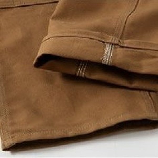 画像14: Carhartt (カーハート) LOOSE FIT FIRM DUCK DOUBLE-FRONT UTILITY WORK PANT (BLACK,BROWN) ルーズフィットファームダックダブルフロントユーティリティーワークパンツ ダブルニー 未洗い (ブラック,ブラウン) BES (14)