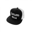 画像2: Captains Helm [キャプテンヘルム] #2TONE LOGO MESH CAP (BLACK×WHITE,BLACK×WHITE) ＃2トーンロゴメッシュキャップ (ブラック×ホワイト、ブラック×イエロー)  キャプテンズヘルム BES (2)