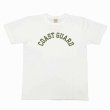 画像2: BUZZ RICKSON'S [バズリクソンズ] SLUB YARN T-SHIRT "COAST GUARD" [WHITE,H.NAVY,OLIVE] スラブヤーンTシャツ "コーストガード"（ホワイト,ネイビー,オリーブ) BES M,L,XL (2)