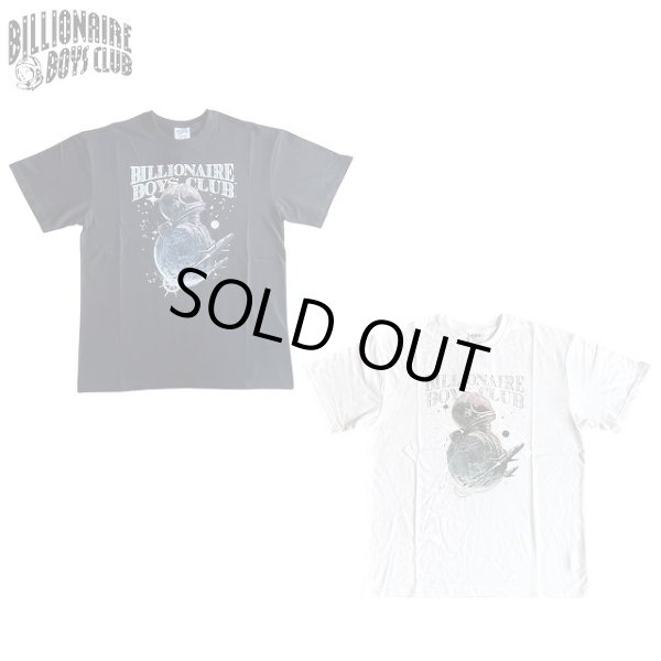 画像1: BILLIONAIRE BOYS CLUB [ビリオネアボーイズクラブ] BB FLIGHT T-SHIRT [BLACK,WHITE] BB フライト 半袖 Tシャツ (ブラック,ホワイト) BES (1)