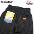 画像7: Cookman(クックマン) シェフパンツ Chef Pants Pin Stripe Black シェフパンツ ピンストライプ ブラック BEA (7)