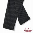 画像9: Cookman(クックマン) シェフパンツ Chef Pants Pin Stripe Black シェフパンツ ピンストライプ ブラック BEA (9)