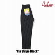 画像2: Cookman(クックマン) シェフパンツ Chef Pants Pin Stripe Black シェフパンツ ピンストライプ ブラック BEA (2)