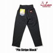 画像4: Cookman(クックマン) シェフパンツ Chef Pants Pin Stripe Black シェフパンツ ピンストライプ ブラック BEA (4)