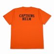 画像10: Captains Helm [キャプテンズヘルム]  #LOCALS LOGO SS TEE (BLACK,WHITE,ORANGE) ＃ローカルズロゴショートスリーブTシャツ (ブラック.ホワイト,オレンジ) 半袖 BEA (10)