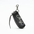 画像3: TMT [ティーエムティー] STUDS LEATHER KEY CASE (NAVY) スタッズレザーキーケース (ネイビー) BEA (3)
