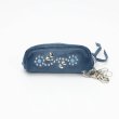 画像2: TMT [ティーエムティー] STUDS LEATHER KEY CASE (NAVY) スタッズレザーキーケース (ネイビー) BEA (2)