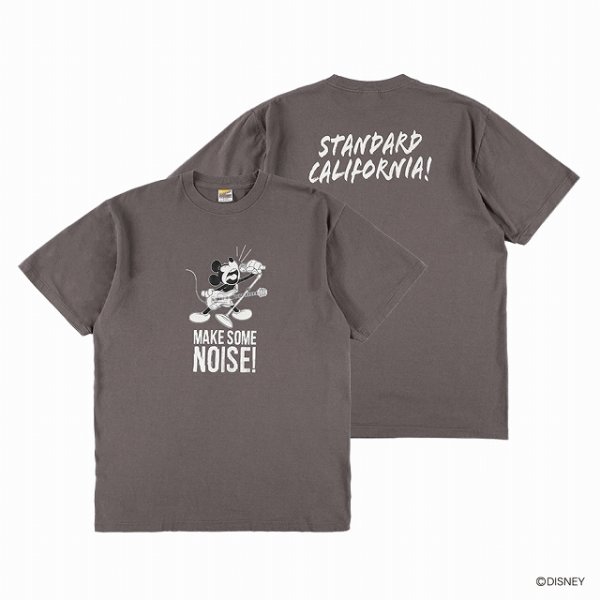画像1: STANDARD CALIFORNIA [スタンダードカリフォルニア] Disney / SD Make Some Noise T ディズニーSDメイクサムノイズTシャツ BEA (1)