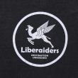 画像9: Liberaiders(リベレイダース)  CIRCLE LOGO TEE (WHITE,BLACK) サークルロゴTシャツ (ホワイト,ブラック) BEA (9)