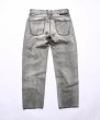 画像2: TMT [ティーエムティー] 12oz SOFT BLACK DENIM 5P STRAIGHT (LIGHT GRAY) 12オンス ソフトブラックデニム 5ポケット ストレート (ライトグレー) BEA (2)