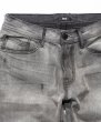 画像3: TMT [ティーエムティー] 12oz SOFT BLACK DENIM 5P STRAIGHT (LIGHT GRAY) 12オンス ソフトブラックデニム 5ポケット ストレート (ライトグレー) BEA (3)