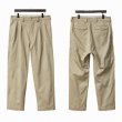 画像2: WAIPER [ワイパー] フランス軍 1950〜60年代 M-52 ヴィンテージ ツータック WESTPOINT テーパードチノトラウザー【WP1003】BEA (2)