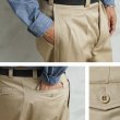 画像5: WAIPER [ワイパー] フランス軍 1950〜60年代 M-52 ヴィンテージ ツータック WESTPOINT テーパードチノトラウザー【WP1003】BEA (5)