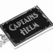 画像3: Captains Helm [キャプテンヘルム] CAPTAINS HELM LOGO KEY HOLDER キャプテンズヘルム ロゴ キー ホルダー BEA (3)