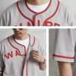 画像4: WAIPER [ワイパー] BASEBALL SHIRT ベースボールシャツ (GRAY)【WP1045】BEA (4)