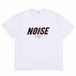 画像2: CHALLENGER [チャレンジャー] S/S NOISE TEE (WHITE.BLACK) S/Sノイズティー (ホワイト,ブラック) BEA (2)