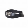 画像1: CHALLENGER [チャレンジャー] LOGO LEATHER BELT ロゴレザーベルト BEA (1)