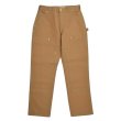 画像4: Carhartt (カーハート) LOOSE FIT FIRM DUCK DOUBLE-FRONT UTILITY WORK PANT (BLACK,BROWN) ルーズフィットファームダックダブルフロントユーティリティーワークパンツ ダブルニー 未洗い (ブラック,ブラウン) BES (4)