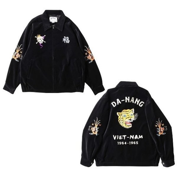 HOUSTON [ヒューストン] COTTON VELVETEEN VIETNAM JACKET
