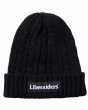 画像2: Liberaiders(リベレイダース)  CABLE KNIT CAPT (BLACK,NAVY) ケーブルニットキャップ (ブラック,ネイビー) BEA (2)