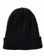画像3: Liberaiders(リベレイダース)  CABLE KNIT CAPT (BLACK,NAVY) ケーブルニットキャップ (ブラック,ネイビー) BEA (3)