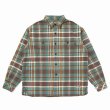 画像1: CHALLENGER [チャレンジャー] PLAID FLANNEL SHIRT プレイドフランネルシャツ BEA (1)