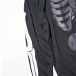 画像5: JERZEES (ジャージーズ) HUMAN SKELETON LS TEE (BLACK) ヒューマン スケルトン ロングスリーブTシャツ (ブラック) BEA (5)