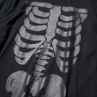 画像3: JERZEES (ジャージーズ) HUMAN SKELETON LS TEE (BLACK) ヒューマン スケルトン ロングスリーブTシャツ (ブラック) BEA (3)