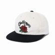 画像4: CHALLENGER [チャレンジャー] CLASSIC ROSE CAP(BLACK,WHITE/BLACK,BLUE/BLACK) クラシックローズキャップ (ブラック,ホワイト/ブラック,ブルー/ブラック) BEA (4)