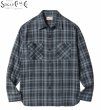 画像1: SUGAR CANE [シュガーケーン] TWILL WORK SHIRT SHIRT (BLACK) ツイルワークシャツ バッファローチェック (ブラック) 格子柄 コットン BEA (1)
