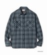 画像2: SUGAR CANE [シュガーケーン] TWILL WORK SHIRT SHIRT (BLACK) ツイルワークシャツ バッファローチェック (ブラック) 格子柄 コットン BEA (2)