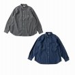 画像1: BIG MAC(ビッグマック) CHAMBREY SHIRTS (BLACK,BLUE) シャンブレーシャツ (ブラック,ブルー) BEA (1)