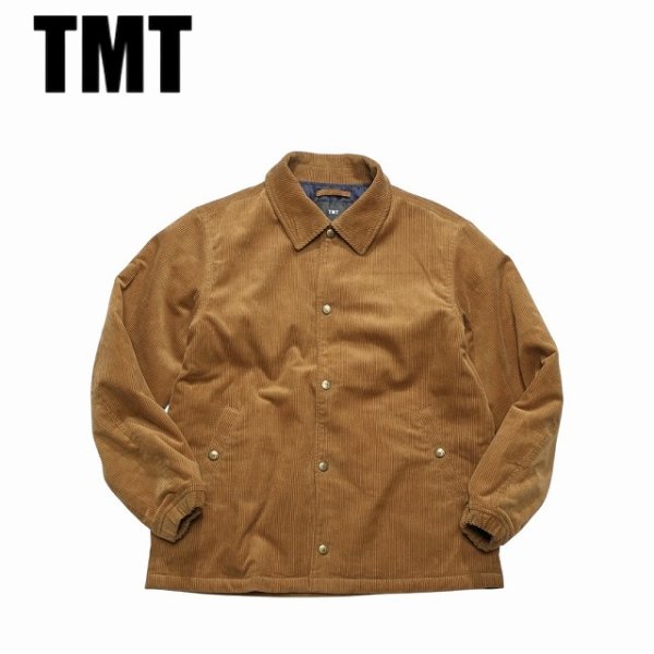 画像1: TMT [ティーエムティー] CORDUROY COACH JACKET (BROWN) コーデュロイコーチジャケット (ブラウン) ヨーク ウエスタン BEA (1)