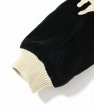 画像10: TAILOR TOYO [テーラー東洋] Late 1950s Style Velveteen Souvenir Jacket “POLAR BEAR” × “ALASKA MAP” (BLACK) 1950年代中期 別珍スーベニアジャケット "シロクマ ホッキョクグマ" × "アラスカマップ" (ブラック) アラスカジャン BEA (10)