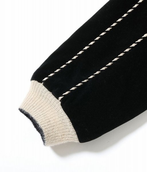 画像9: TAILOR TOYO [テーラー東洋] Mid 1950s Style Velveteen × Acetate Quilted Souvenir Jacket “Stencil Paint” TOYO ENTERPRISE 60th Anniversary Special Edition “TIGER HEAD” × “EAGLE” 1950年代中期 別珍×アセテートキルティドスーベニアジャケット ”ステンシルペイント” 東洋エンタープライズ60周年記念スペシャルエディションー "タイガーヘッド" × "イーグル" BEA (9)