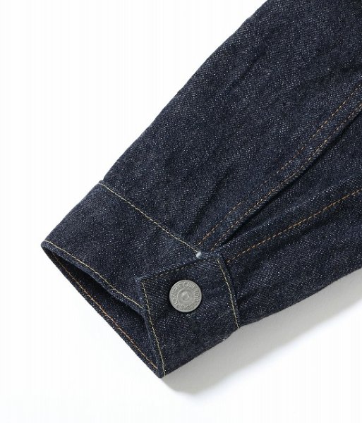 画像10: SUGAR CANE [シュガーケーン] 13oz. DENIM BLOUSE 1936 MODEL (T-BACK) 13oz. デニムブルゾン 1936モデル(T-バック) BEA (10)