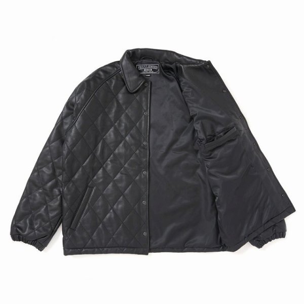 画像3: CHALLENGER [チャレンジャー] QUILTING LEATHER JACKET キルティングレザージャケット BEA (3)