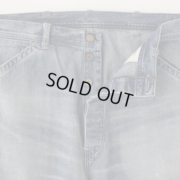 画像4: Lee [リー]  DUNGAREES VINTAGE PAINTER PANTS DENIM ダンガリーズ ヴィンテージ デニム ペインターパンツ ペンキ加工 BEA (4)