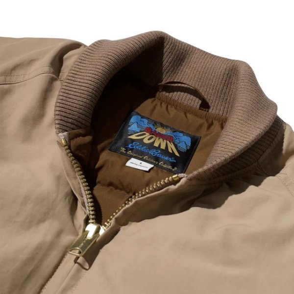 画像9: Eddie Bauer (エディー・バウアー) ALL-PURPOSE オールパーパス ダウンジャケット (06 BLACK / 36TAWNY) 黒 ベージュ BEA (9)